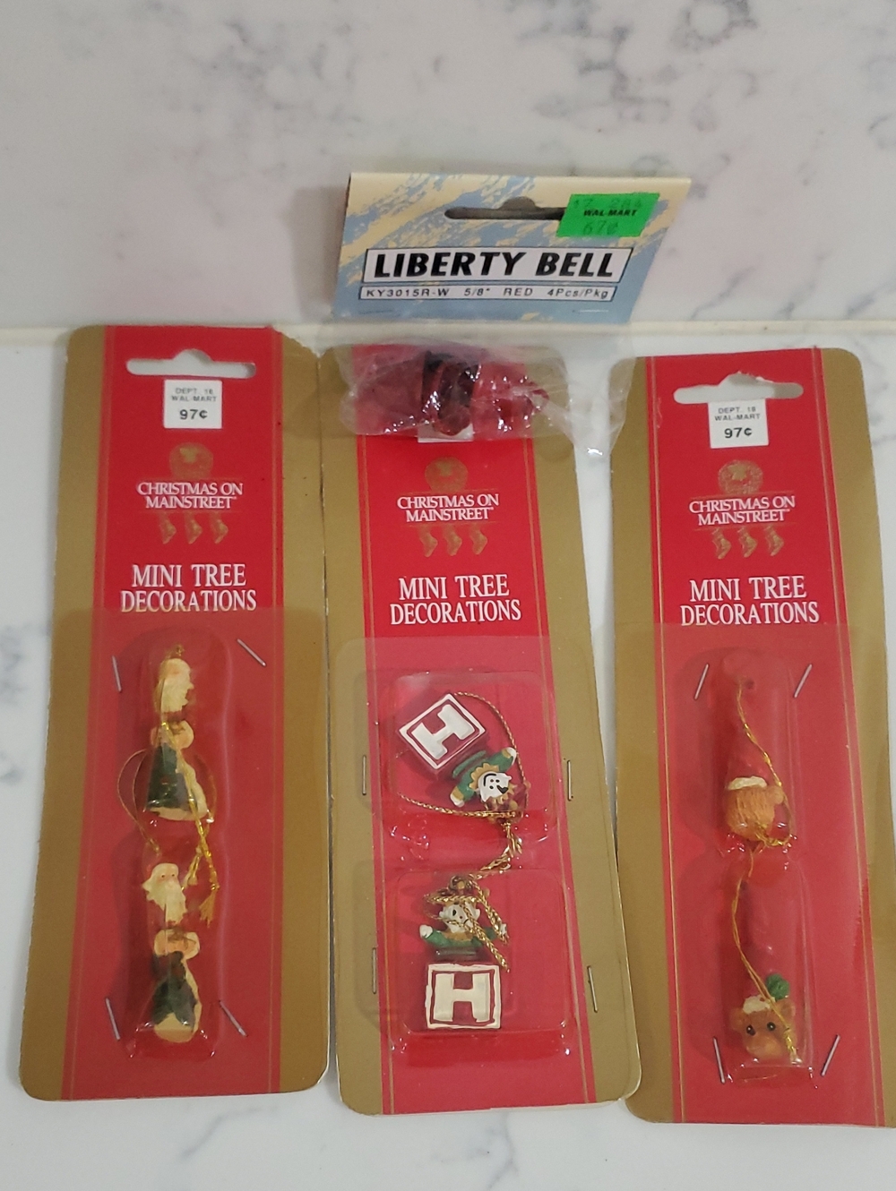 Vintage Minature Christmas Decorations